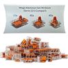 Wago Set di 90 terminali serie 221 Compact 40 x 2 pin / 40 x 3 pin / 10 x 5 pin 221-412 413 415