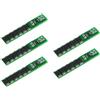 TECNOIOT 5pcs 1S 15A 3.7V Li-ion Lithium Lion Battery Protection Board BMS PCM