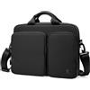 tomtoc Borsa Porta PC Slim per Portatile 13 14 Pollici, Custodia PC Impermeabile per MacBook Air/Pro M4 M3, Business Notebook Custodia PC 14 Pollici Con Tracolla per Documenti/Caricatore