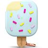 elago Cover Gelato Ice Cream per AirPods 3 | Supporta la Ricarica Wireless, Design Carino, Resistente agli Urti (Menta)