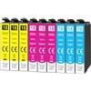 Yowell 9x 18XL Multipack Cartucce Compatibile per Epson 18 18XL Colore per Expression Home XP-322 XP-215 XP-205 XP-225 XP-305 XP-325 XP-422 XP-405 XP-415 XP-425 XP-315 XP-312 XP-412 XP-102