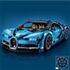 2025 Nuovo Bugatti Chiron Supercar Mattoncini 1690 Pz