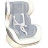 OhanaBeach®Seggiolino per bambole ，per bambole Pop Mart/Labubu (10-17 cm)，Seggiolino magnetico con clip ventilata e supporto da tavolo，Decorazioni per auto (Grigio)