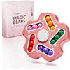 CUBIDI® Original Magic Bean - Komet, rosa | emozionante gioco di aglio per bambini e adulti | Gioco di abilità per ragazze e ragazzi dai 6 anni in su