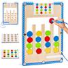 XIAPIA Giocattoli Montessori per Bambini 3 4 5 Anni, Gioco da Viaggio Attività Puzzle, Gioco Magnetico Giocattoli Motori per Bambini, Ragazzi Ragazze Regalo per Compleanno Natale