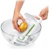 Wintem Spazzola da Cucina per Pulire Frutta e Verdura con Setole Dure in Nylon e Custodia Paraschizzi - Ideale per Igienizzare gli Alimenti per una Maggiore Sicurezza - Comodo e Facile da Pulire