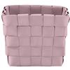 MSV Cesto portaoggetti 10x10x7,5 cm Rosa Pastello