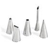 De Buyer Set di beccucci in acciaio inox, 2114.05