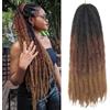 XIIMENALU Marley Twist Braiding Hair Afro Kinky Curly Cuban Twist Hair Marley Twists Hair Crochet Braids Extensioni per capelli sintetiche intrecciate all'uncinetto in stile Senegalese per donne (1B