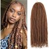 XIIMENALU Marley Twist Braiding Hair Afro Kinky Curly Cuban Twist Hair Marley Twists Hair Crochet Braids Extensioni per capelli sintetiche intrecciate all'uncinetto in stile Senegalese per donne (30