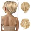 SEGO Chignon per Capelli con Clip Coda Cavallo Capelli Extension Posticci per Capelli Extension Coda Sintetica Ondulato Finti Posticci Messy Hair Bun con Filo di Metallo flessibile # 86H613