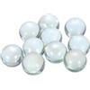 QUARKZMAN Perle in Acrilico, 10pz Gemme Tonde in Acrilico Trasparenti 0.46lbs (0.98) Biglie in Acrilico Ciottoli per Riempire Vasi Decorazioni per Acquari Artigianato Fai-da-Te