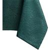 AmeliaHome, tovaglia idrorepellente, design a effetto loto, Poliestere Agata verde Gaia 110x200 cm