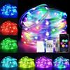Microwear 5M Catena luminosa RGB con cambio colore, 200+ modalità, 50 LED, impermeabile, con timer, musica sincronica, telecomando e controllo app, per Natale, matrimonio, casa, decorazione per feste