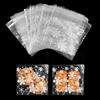 SUBTAVIK 100 sacchetti di cellophane trasparenti per biscotti, sacchetti di plastica per biscotti, dolci, caramelle, gioielli, saponi, biglietti e dessert (10 × 10 cm)