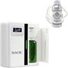 MAGIC SELECT Diffusore di Olio Elettrico + Olio Essenziale 100 ml. Diffusore di fragranze professionale. Deodorante per ambienti marketing olfattivo per aromaterapia. Per superfici di 50-300 m².