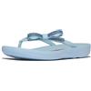 Fitflop Infradito da donna iQUSHION con fiocco scintillante, blu nuvoloso, taglia 38, Blu Nuvoloso, 38 EU