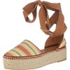 Shabbies Amsterdam Shs1104, Sandali Donna, Stripe Cherry, 42 EU
