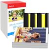 Nestink Set di cartucce d'inchiostro e carta fotografica di ricambio per Canon Selphy CP1500 per stampanti Selphy CP1300 CP1200 CP1000 CP790 CP810 CP910 CP 3115B001 (AA) 3 cartucce d'inchiostro a