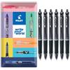 Pilot Acroball - Penna a sfera retrattile - Gamma Begreen 79% riciclata - Confezione da 6 penne - Punta media da 1,0 mm - In confezione regalo con busta - Ideale per scrittura, scuola, casa, ufficio