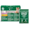 Amazon by Amazon Alimento completo per cuccioli di gatto, Selezione mista in gelatina, 1.2kg (12 sacchetti da 100g)