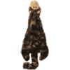Best Pet Supplies 2 in 1 Fun Skin Stuffless Dog Squeak Toy, Grande, Scimmia