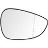 SENZEAL Vetro Specchio Retrovisore Riscaldabile Lato Passeggero per Ford Fiesta 2008-2017 B-Max 2012-2016 1531440 8A61-17K740-DC (Destro)