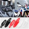 WOOGA Protezione della protezione della mano dello scudo del paramano del manubrio per HO&N&DA X-ADV 750 21-25 XL750 Transalp 23-25 CRF1100L Africa Twin/Adv Sports 20-25 (Rosso)