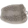 FILFEEL Scrubber per la Schiena del Piede della Doccia, Cuscinetto per Massaggio, Scrubber per la Schiena a Parete, Spazzola per Cuscino Massaggio in Silicone con Ventose, Tappetino