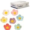 Decora 0500025 Confezione da 60 Fiorellini Grandi Colori Assortiti in Zucchero