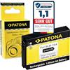 PATONA SLB-10A Batteria 750mAh - Ricambio per Samsung SLB-10A - per Digimax L100 L200 M100, NV9, PL50 PL51, WB150F WB200F, EX2F, ES50 ES55 - riserva affidabile