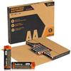 Uniross 24 Pile Alcaline AA / LR6 / Stilo / 1,5V Uniross Industrial per Dispositivi Professionali Mouse Telecomandi Radio Torce e Giocattoli - Box da 24 Batterie