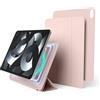 elago Custodia Folio Magnetica per iPad Air 11 (M4/M3/M2), iPad Air (5ª/4ª), iPad Pro 11 (1ª), Compatibile con Apple Pencil, Piastra Posteriore per Superfici Metalliche [10.9 pollici] (Rosa Sabbia)