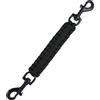 Ptwola Collare per cani con clip di sicurezza con doppie chiusure in metallo collare per guinzaglio connettore cordino intrecciato fatto a mano collare a polo pizzico gancio di backup leader delicato