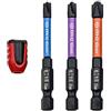 SPORTARC Set di punte per cacciavite, punta per cacciavite a croce, cacciavite speciale per elettricisti, cacciavite elettrico e bobina magnetica 65 mm FPH