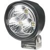 HELLA 1G0 996 576-041 LED-Faro da lavoro, Modul 70 Gen. 3.2, 12/24V, 1800lm, Montaggio, esterno/avvitato, arco di montaggio orientabile, Illuminazione campo vicino, Spina Spina DEUTSCH