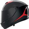 NOLAN Casco X-904 Ultra Carbon EMBLEMA Nero Rosso NOLAN