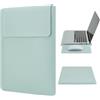 HEDUGO 14 Pollici Custodia Pc Portatile Borsa Compatibile con 14 Pollici MacBook Air M4 M3 M2 M1, 14 HP Asus Lenovo ChromeBook, Borsa per Computer Impermeabile e Antigraffio