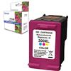 ELLENNE CARTUCCIA COMPATIBILE PER HP 300 XL COLORE 300XL STAMPANTE DESKJET F2480 F2420 D5560 D2560 ENVY 110 PHOTOSMART C4680