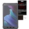 TECHGEAR [2 pezzi Galaxy Tab Active 3 8.0 Proteggi Schermo Opaco (SM-T570 / T575 / T577) - Antiriflesso Pellicole Protettive Opaca [Senza Bolle] Designata per Samsung Galaxy Tab Active 3 8 2020