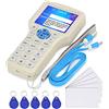 CIFY 125KHz 13.56MHz RFID Reader Writer, ID IC HID UID Fob Copier, lettore NFC, duplicatore di schede RFID a 10 frequenze, decodificatore di carte crittografate, con 10 chiavi riscrivibili