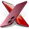 Bastmei Cover per Oneplus Nord 3 5G, Ultraleggero Ultrasottile Antiscivolo AntiGraffio Protezione della Telecamera, PC Rigido Smerigliato Cover per Oneplus Nord 3 5G (Vino Rosso)