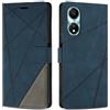 SONWO Cover per Honor X5 Plus, Flip Caso in PU Pelle Case Cover Custodia con Slot per Schede e Supporto Stand per Honor X5 Plus, Blu