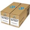 duston 2x toner nero 51B2000 compatibile con Lexmark MS317dn MS417dn MS517dn MS617dn MX317dn MX417dn MX517dn MX617DE