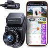 VANTRUE S1 Pro 2.7K+1080P Visione Notturna Dash Cam STARVIS 2 5GHz WiFi GPS Telecamera per Auto Doppia Canali 360° HDR, Controllo Vocale, 24/7Modalità di Parcheggio SD Max 512 G support LTE