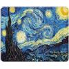 AOKSUNOVA Tappetino per mouse piccolo con motivo Mouse Pad 21 x 26 cm, blu cielo notturno