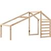 vidaXL Tetto per Letto Bambini 198x87x113 cm in Legno Massello di Pino