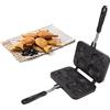 Goshyda Taiyaki Teglia per Torte a Forma di Pesce, Stampo per Torte a Forma di Pesce in Lega di Alluminio Antiaderente Teglia Taiyaki Doppia, Stampo per Cialde per La Casa Cucina Fai da Te Party Dessert