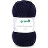 Gründl Lisa Premium Uni Filato, Acrylic, Marino, 50 g
