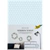 Folia 40129 - Set per bricolage corona stellata, set completo per 3 ghirlande di diverse dimensioni con stelle di carta, per una decorazione senza tempo, colorata, taglia unica